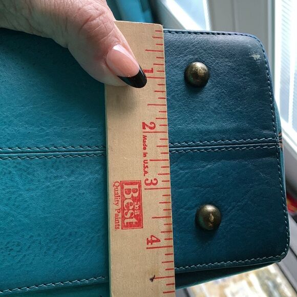 Anna by Anuschka handbag.  All leather and hand painted - Picture 13 of 14